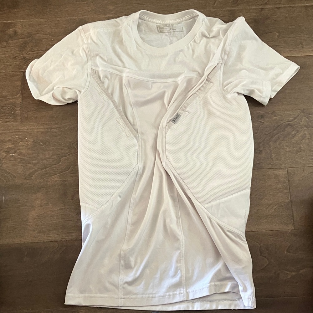 5.11 Tactical White Short Sleeve Tee